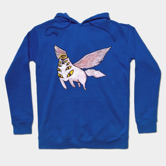 Biblically Accurate Angel Cat Hoodie by LaGataLola